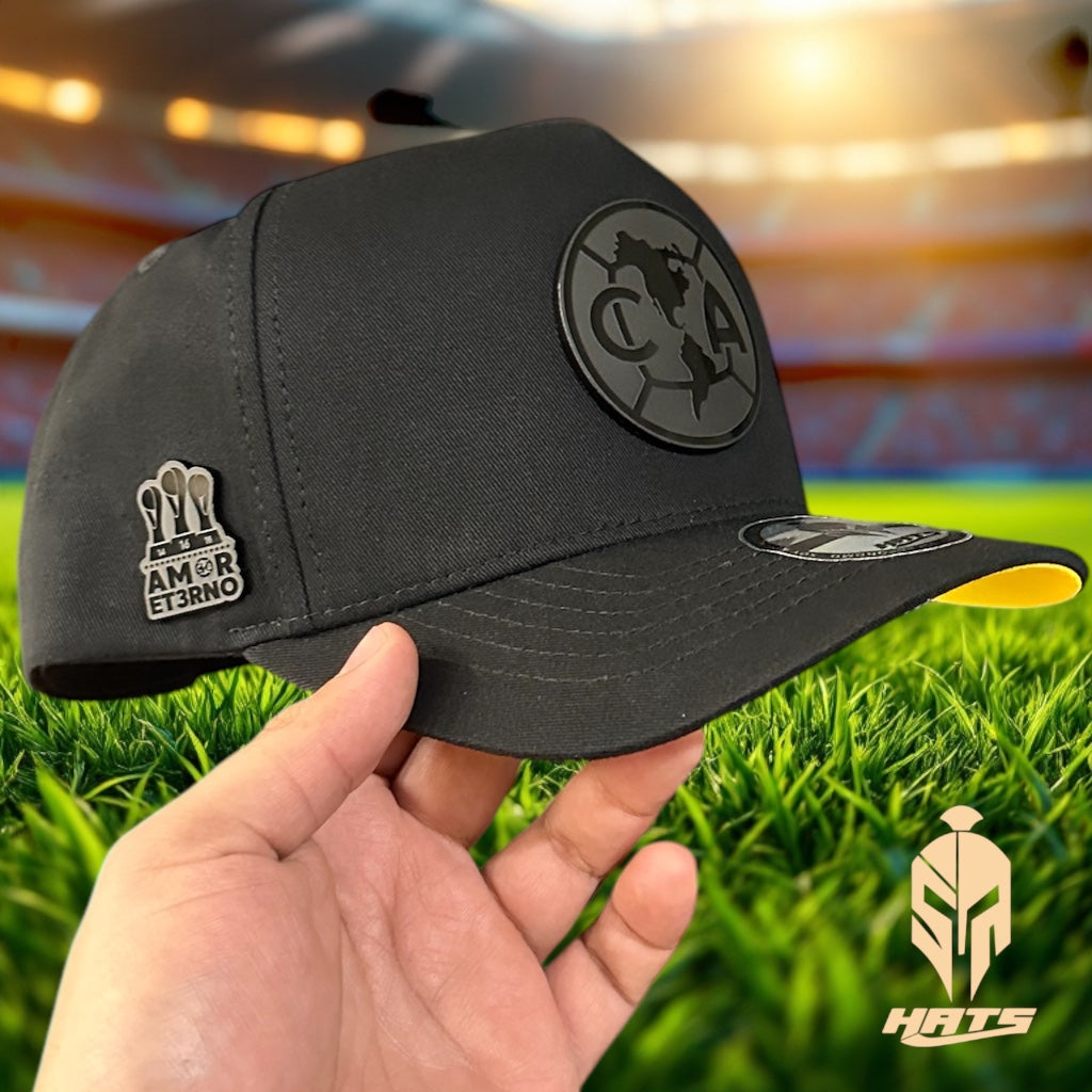 Gorra América placa negra